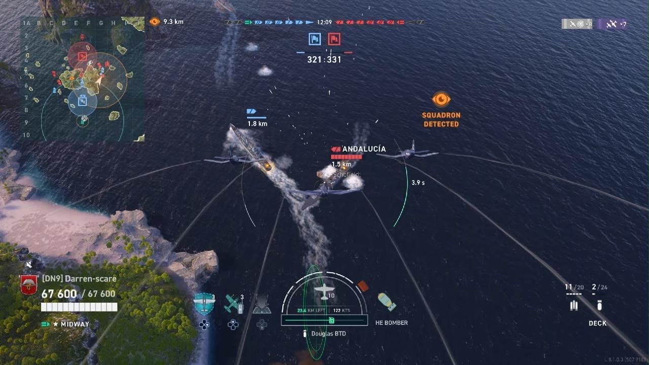 WAS I GOOD IN AIRCRAFT OR NOTWorld of Warships: Legends