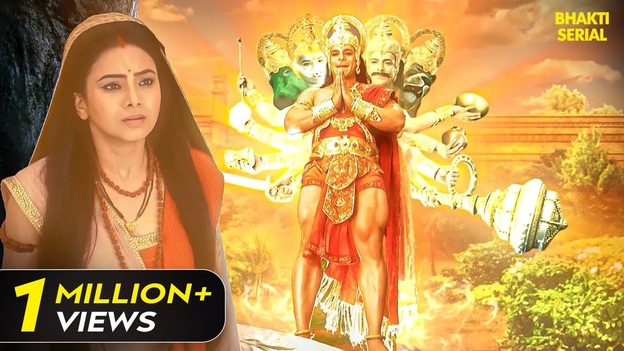 हनुमान ने माता सीता को अपना तेजस्वी रूप दिखाया | Ramayan | Hanuman Series | Hindi TV Serial