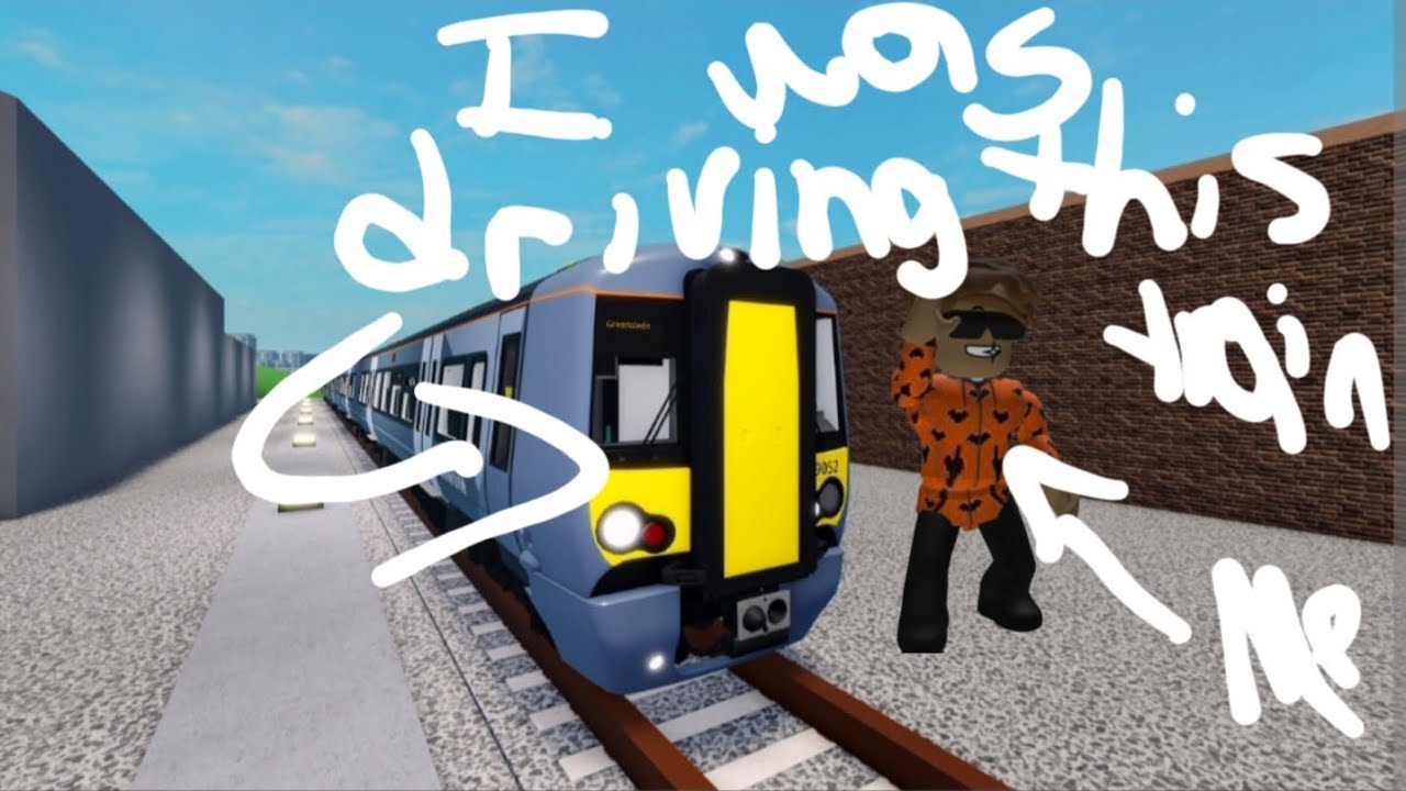 I was driving the class 379 in Roblox