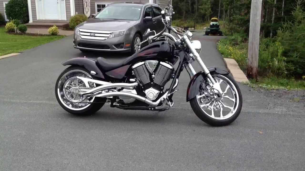 Victory Vegas with 360 rear tire kit and Hyper Charger - For Sale