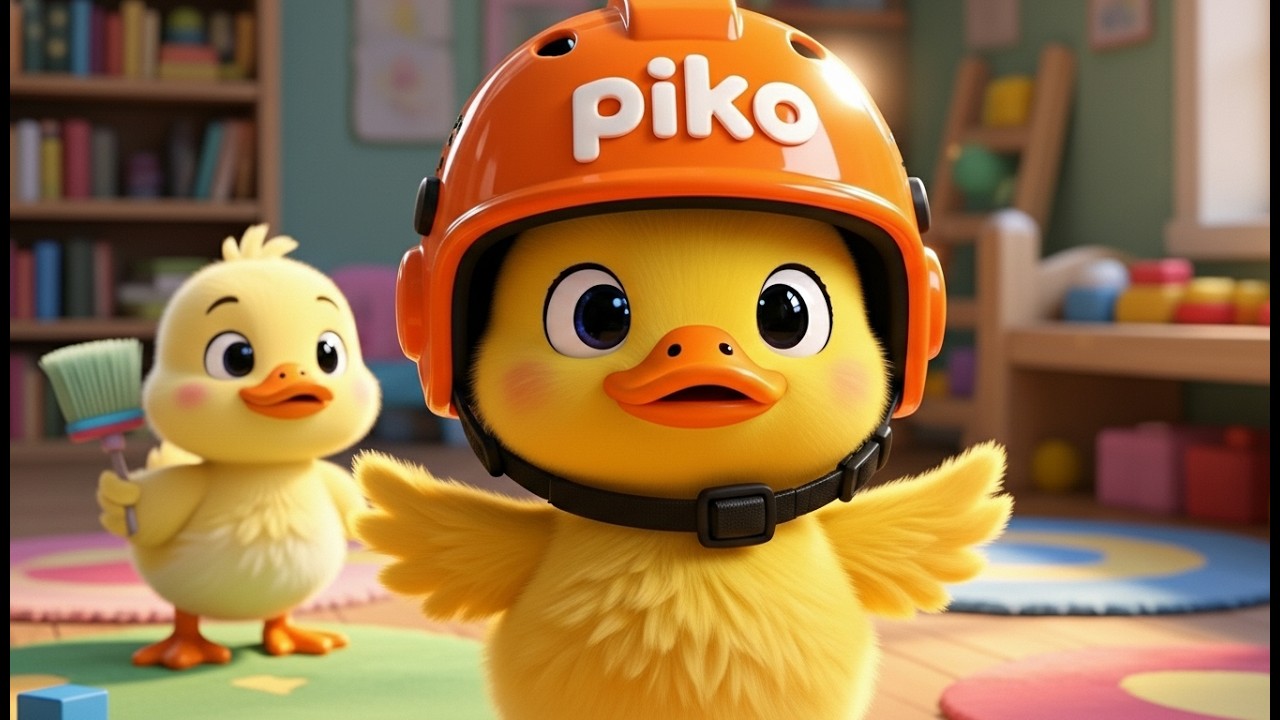 Hep Birlikte Temizlik Yapalım 🐣 Piko ve Paypay Temizlik Şarkısı | Eğitici Çocuk Şarkısı & Çizgi Film
