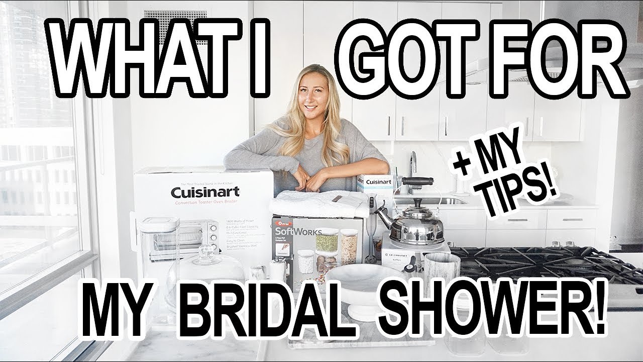 HOME HAUL: WHAT I GOT FOR MY BRIDAL SHOWER + Registry Tips!