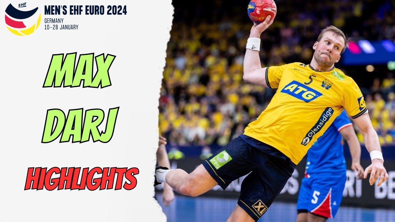 Mejores GOLES de MAX DARJ en la EHF EURO 2024