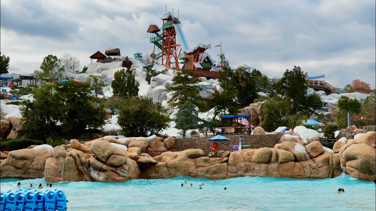 Disney's Blizzard Beach Water Park 2026 Tour in 4K | Walt Disney World Florida February 2026