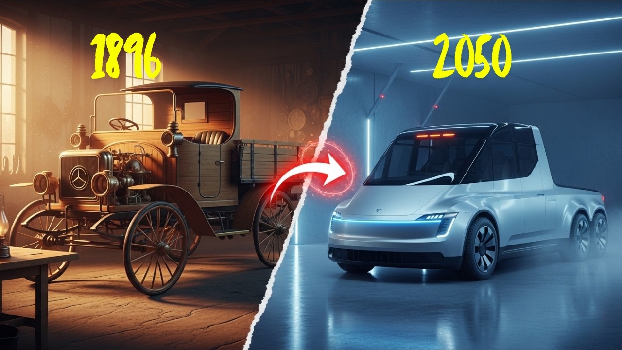 Evolution of Trucks (1896–2050) From First Motorized Haulers to Futuristic Autonomous Mega Machines