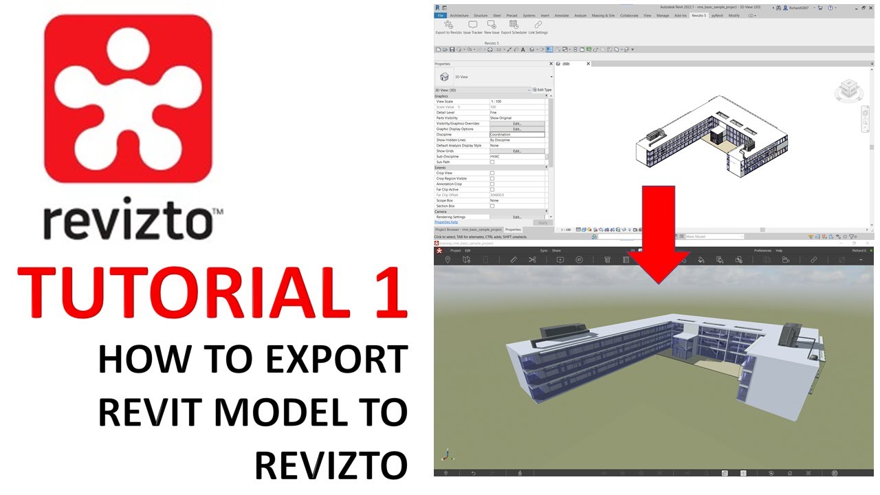 REVIZTO LESSON 1: HOW TO EXPORT REVIT MODEL TO REVIZTO