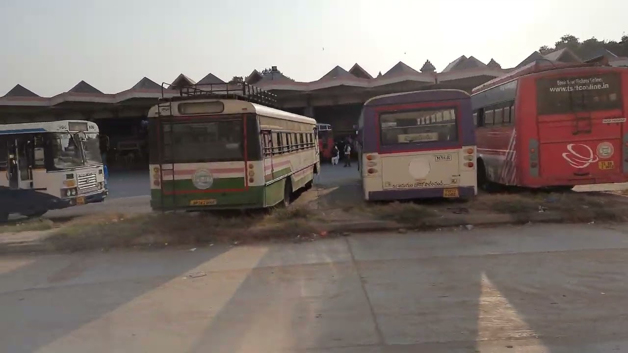 mgbs bus station tour hyderabad main bus station