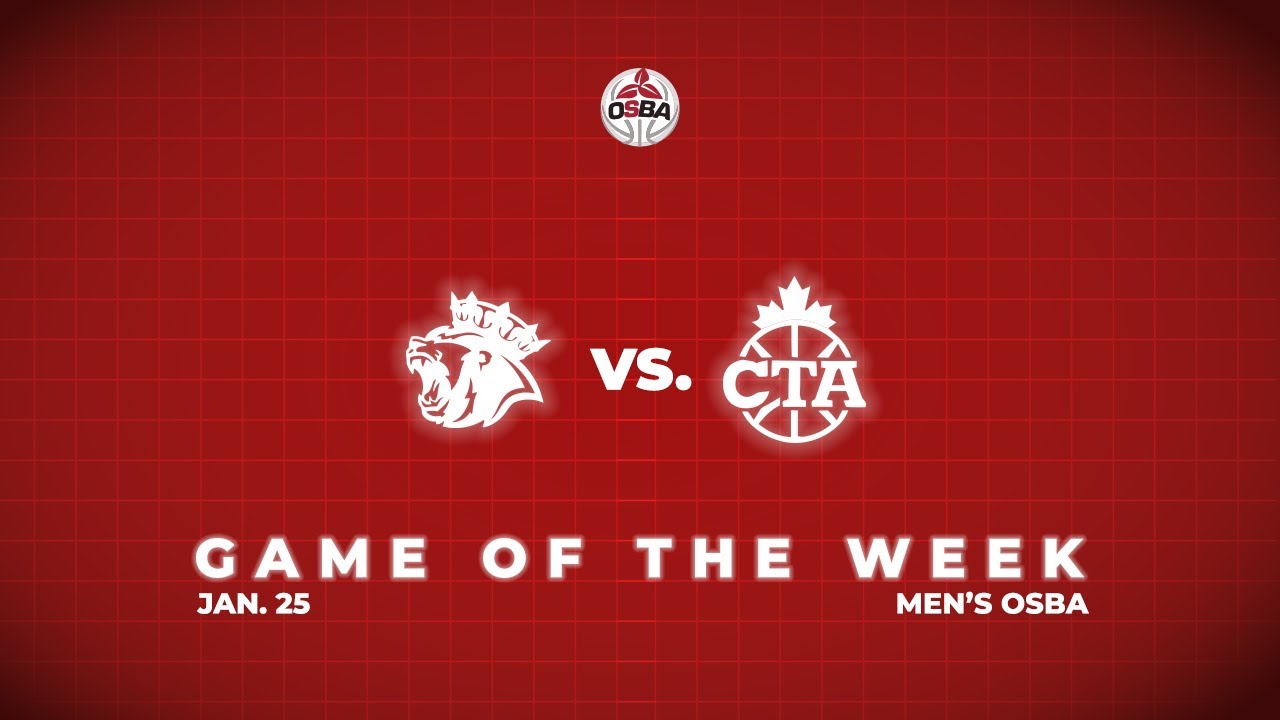 OSBA Men's GOTW - Canada Topflight Academy Gold @ Royal Crown School [2026-1-25]
