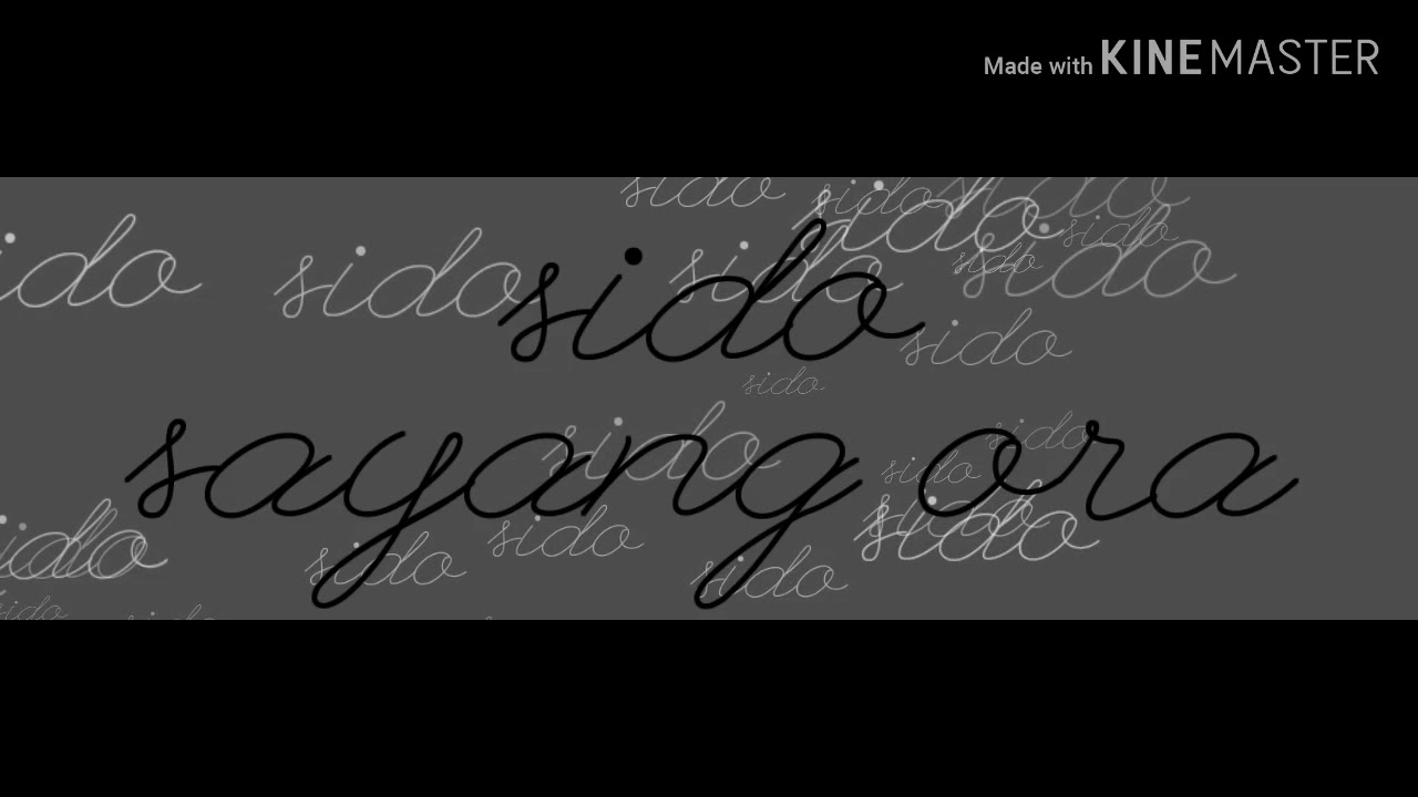 Sido -sayang -ora | audio bersponsor