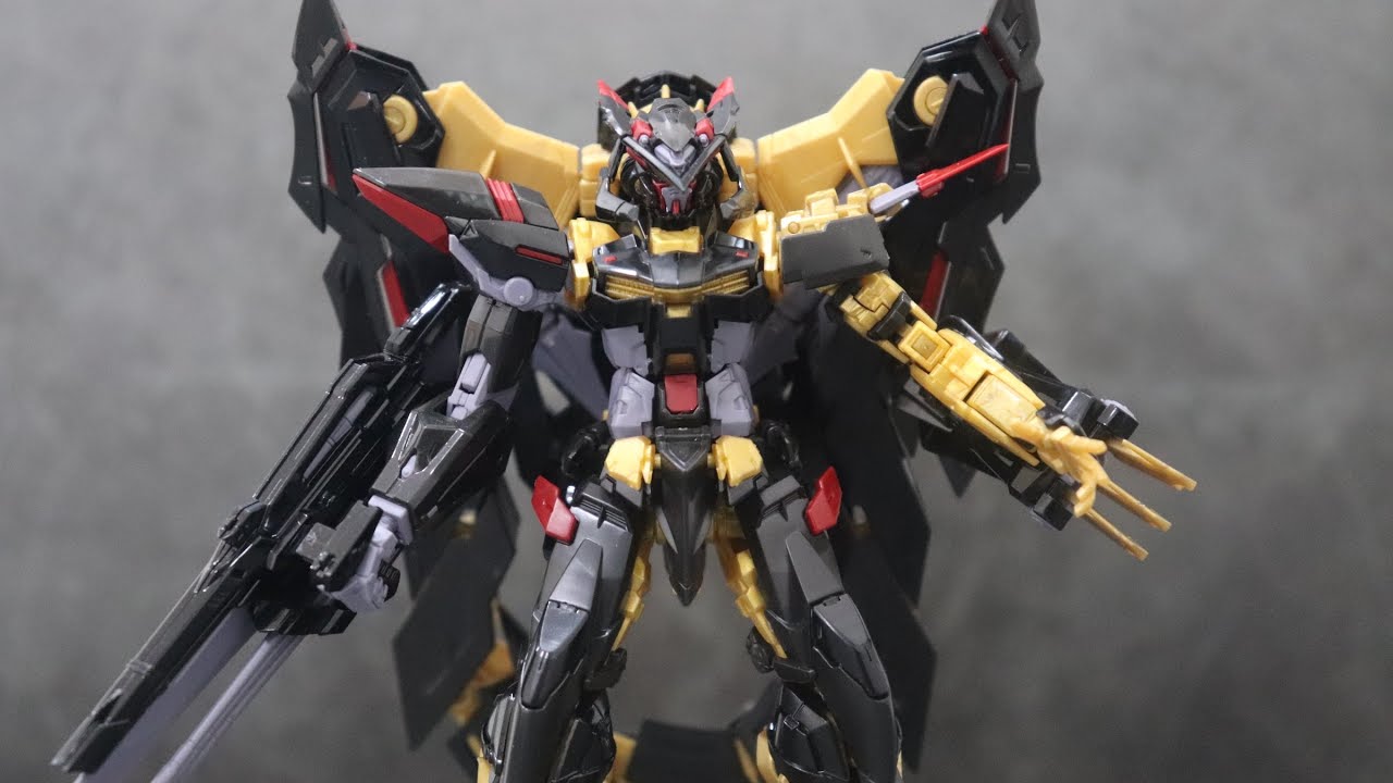 BANDAI REAL GRADE (RG) EXCITEMENT EMBODIED 024 1/144 GUNDAM ASTRAY GOLD FRAME AMATSU MINA
