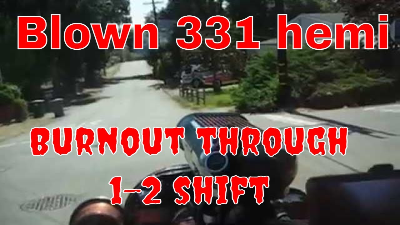 Supercharged 331 industrial hemi with 6-71 GMC Blower in 1926 3 window coupe 1-2 shift