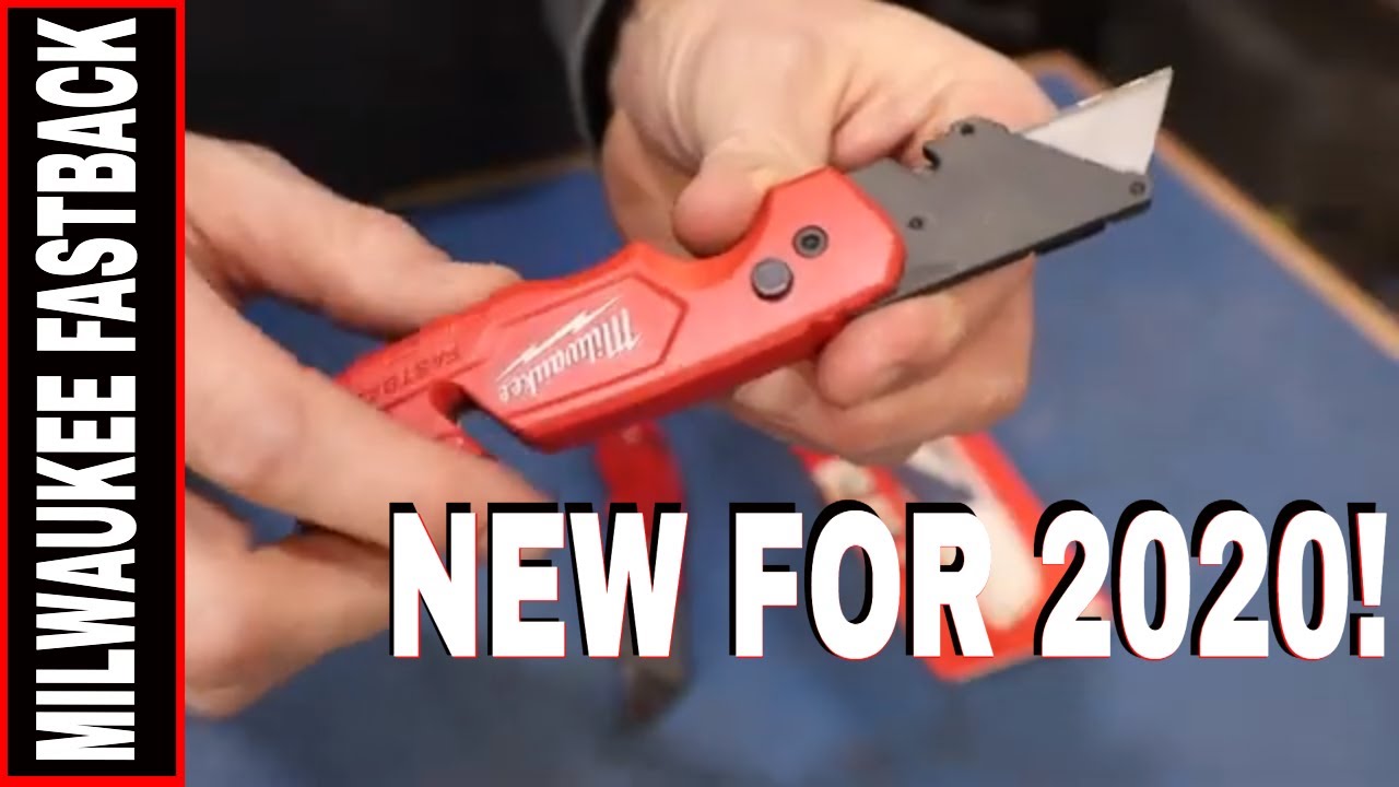 НОВЫЕ УНИВЕРСАЛЬНЫЕ, ПРУЖИННЫЕ И КАРМАННЫЕ НОЖИ MILWAUKEE FASTBACK 2020 ГОДА!