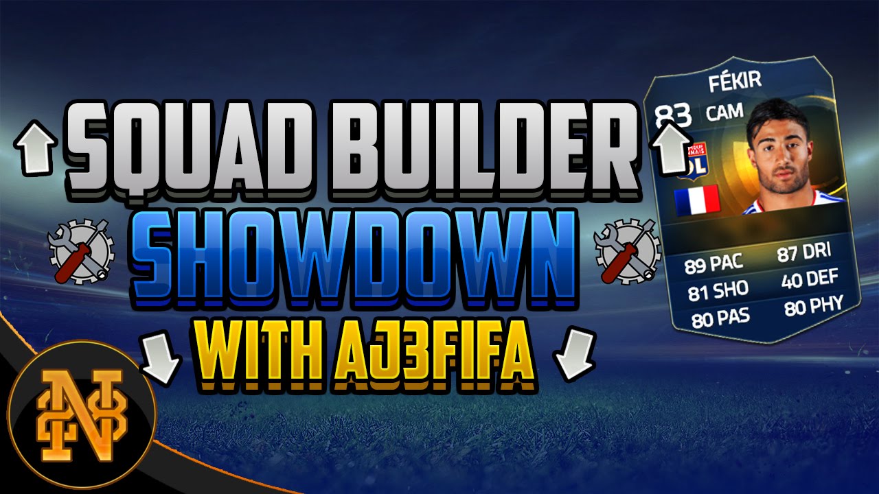 TOTS SQUAD BUILDER SHOWDOWN vs AJ3FIFA!!! WUT IS THIS GAME?!? FIFA 15 Ultimate Team