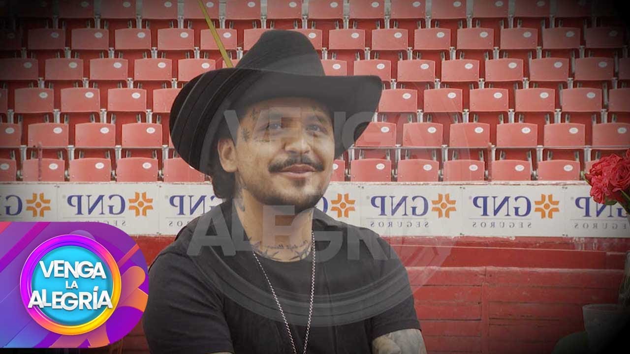 Christian Nodal platicó en Exclusiva con nosotros, ¡está feliz y enamorado!🥰😍 | Venga la Alegría