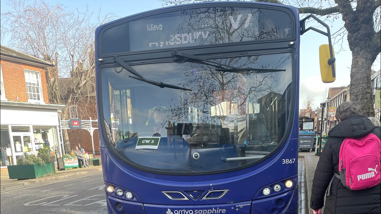 Arriva Beds and Bucks VDL SB200 Wright Pulsar 2 3867 MX12 KWV on Route X4