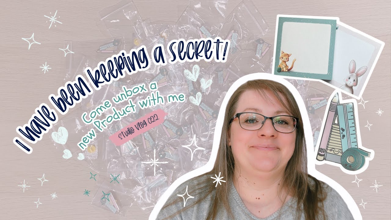 Studio Vlog 022 ☆ I have been Keeping a secret! Unbox it with me & I'll tell you my small biz hack ☆