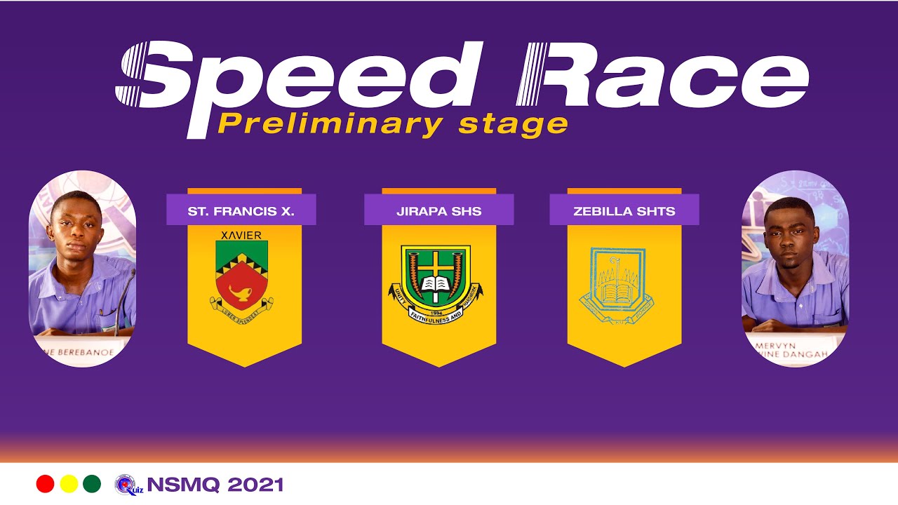 NSMQ 2021 live | St. Francis Xavier Seminary dominates - Speed race