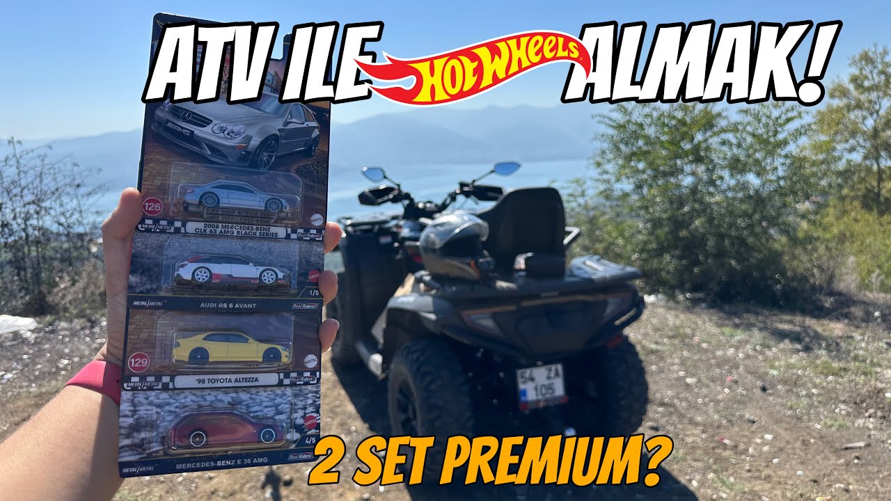 ATV İLE HOT WHEELS PREMİUM ALMAYA GİTTİK!/ YENİ ÇIKAN NE VARSA ALDIM?!
