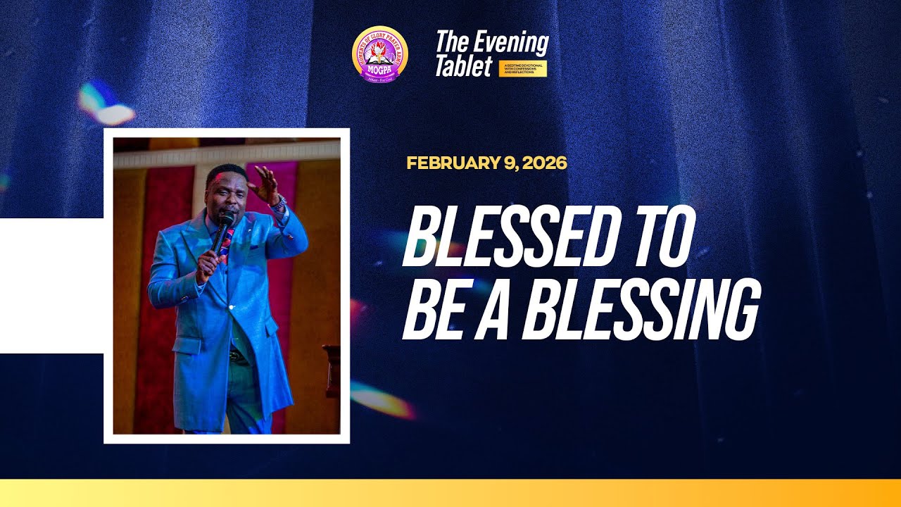 BLESSED TO BE A BLESSING || BY REV OB