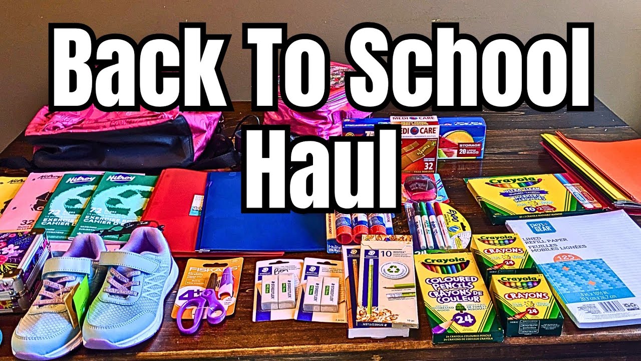 SCHOOL SUPPLY HAUL | BACK TO SCHOOL SUPPLIES HAUL