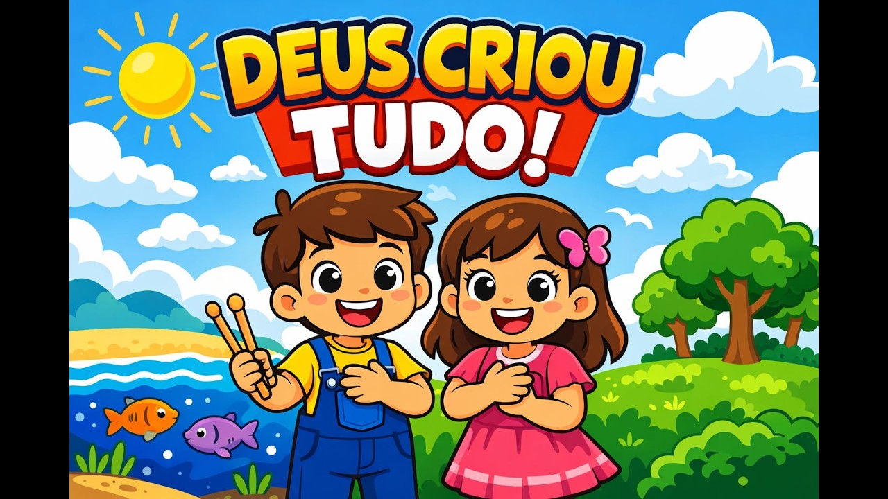 Deus Criou Tudo | Música Infantil Cristã | 7 Dias