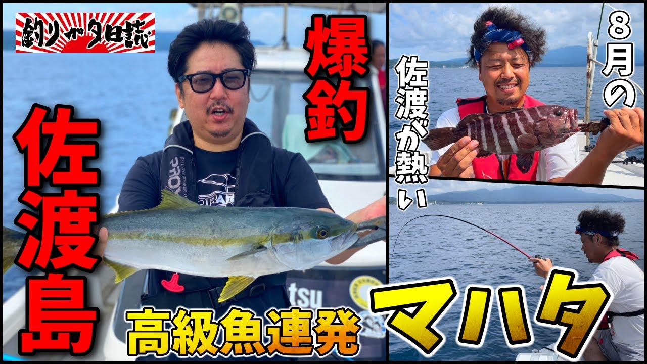 佐渡島で釣り1泊2日〜高級魚マハタ【釣りガタ日誌】大物対決も／佐渡釣りポイント