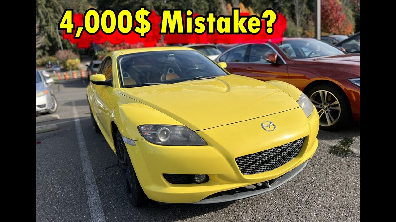 Was Buying An RX8 in College a Mistake?