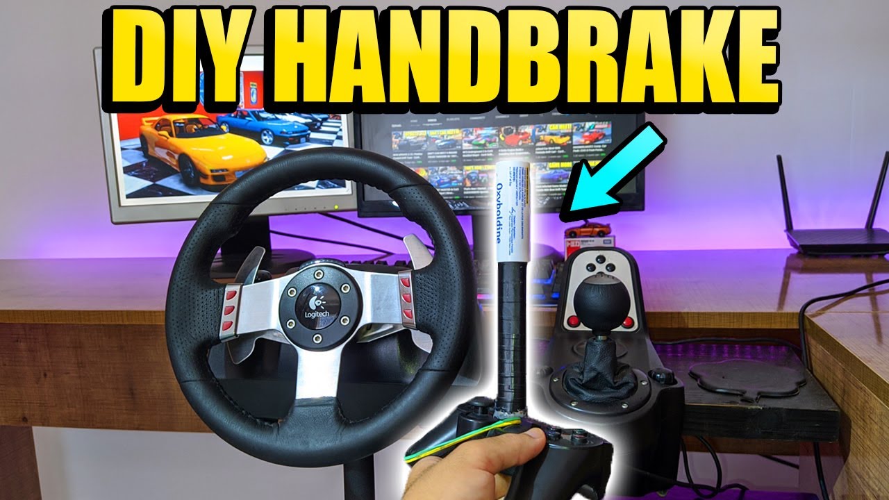 How to Make DIY Handbrake With USB Controller in 2024