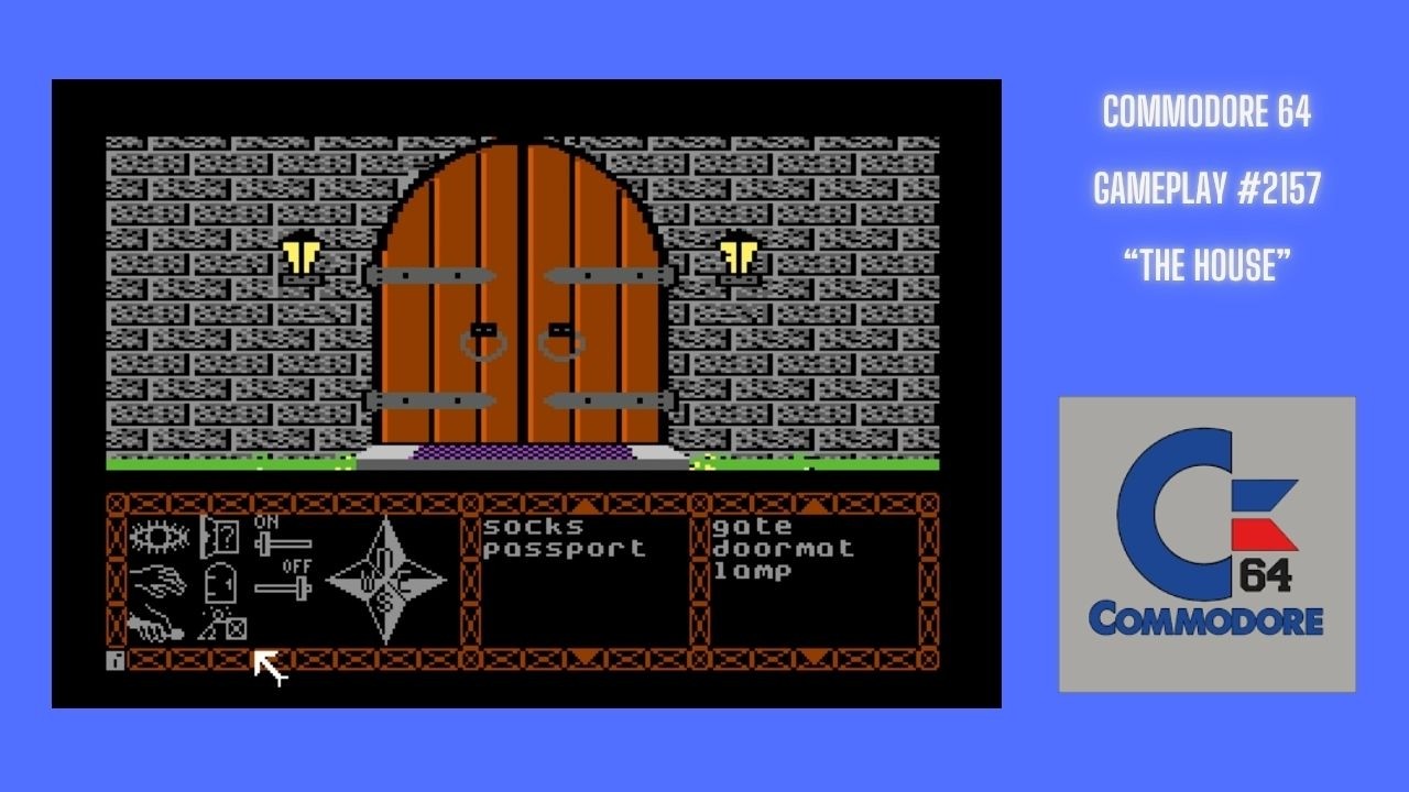 The House (Commodore 64 / Gameplay #2157)