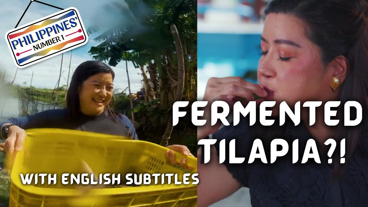 From River Catch to Fermented Tilapia with Kara David! (with English subs) | Philippines’ Number 1