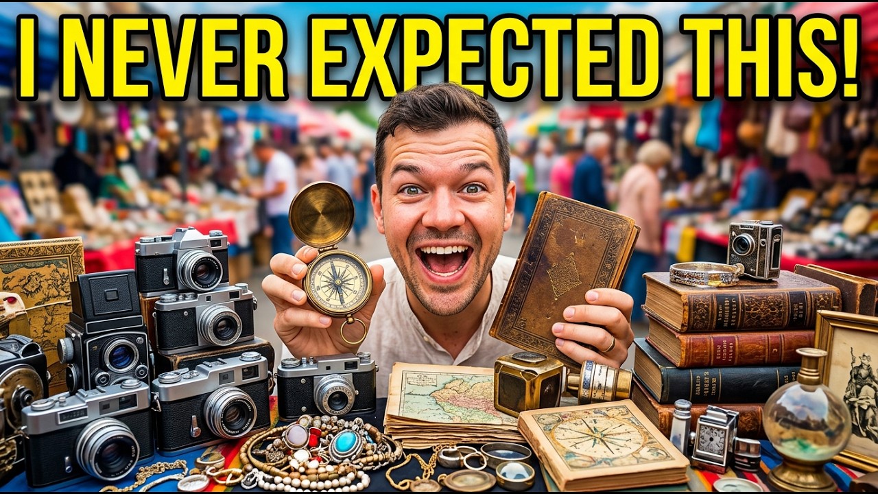 Flea Market — I Didn’t Expect to Find THIS Among the Junk!
