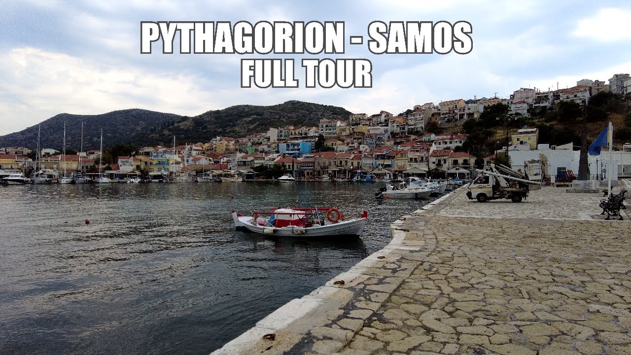Samos, Greece | Beautiful PYTHAGORION  ► FULL TOUR in 4k