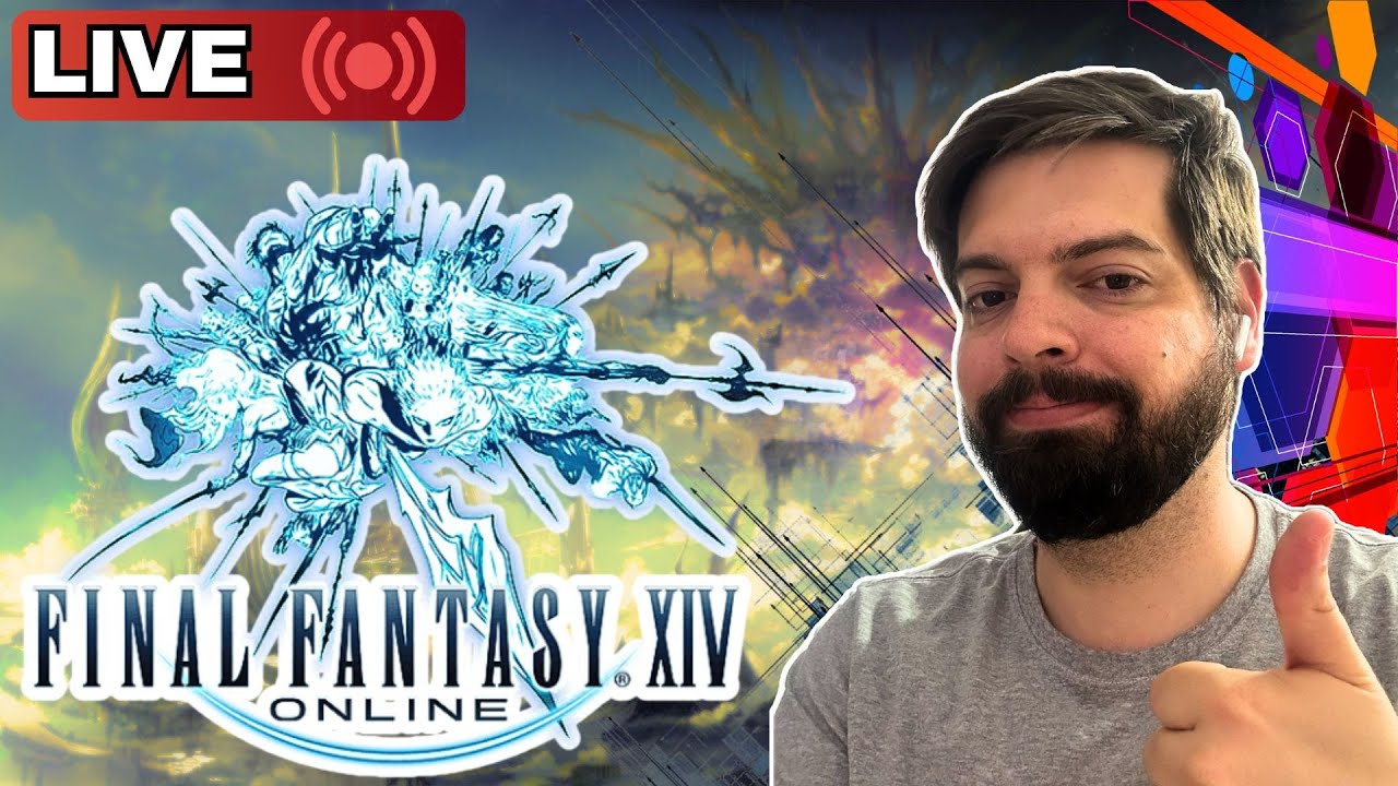 FFXIV: UM NOOB EM EORZEA EP. 02 (UMA AVENTURA F2P) | Tire Suas Dúvidas | Live Stream Diario #146
