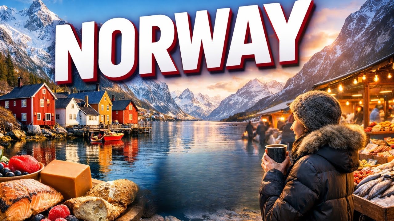 Norway In 4K: The Most Beautiful Place On Earth | Fjords & Northern Lights|NORWAY TRAVEL DOCUMENTARY