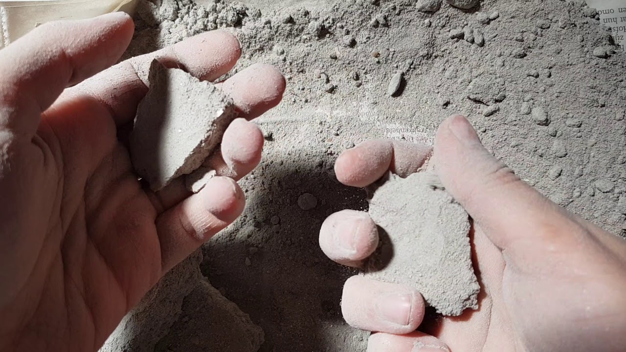 ASMR - Cement crumbles #2 (super dry)