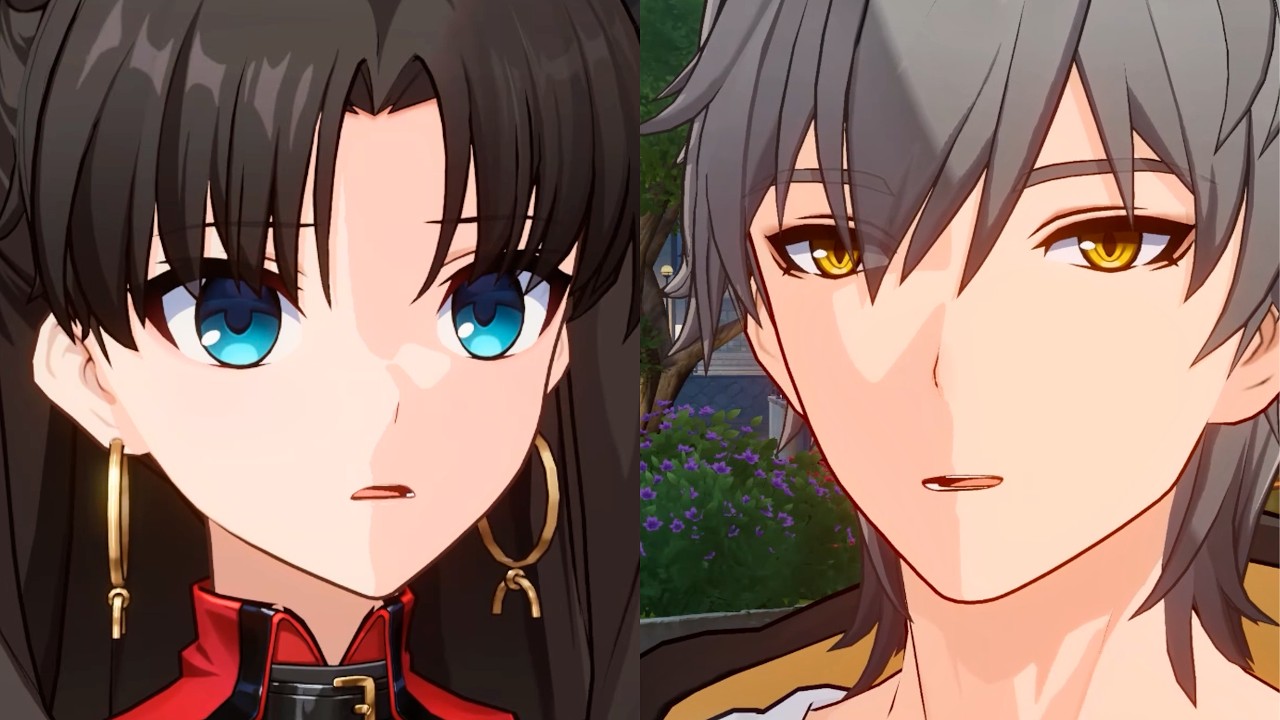 Trailblazer keeps on hinting Rin Tohsaka that he finds her pretty... (HSR x Fate)