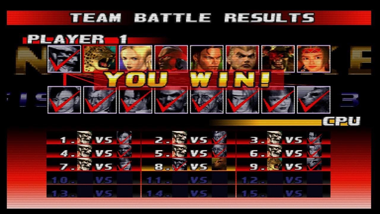 Team Battle Mode Part 79 - Tekken 3 PS 5 Gameplay
