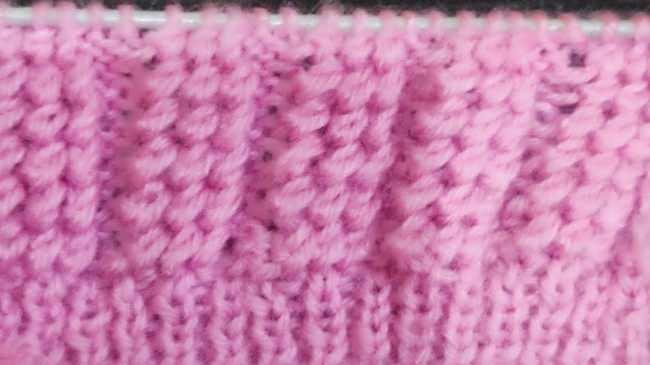 Easy knitting pattern/ एक रंग का आसान स्वेटर डिजाइन /cardigan design 