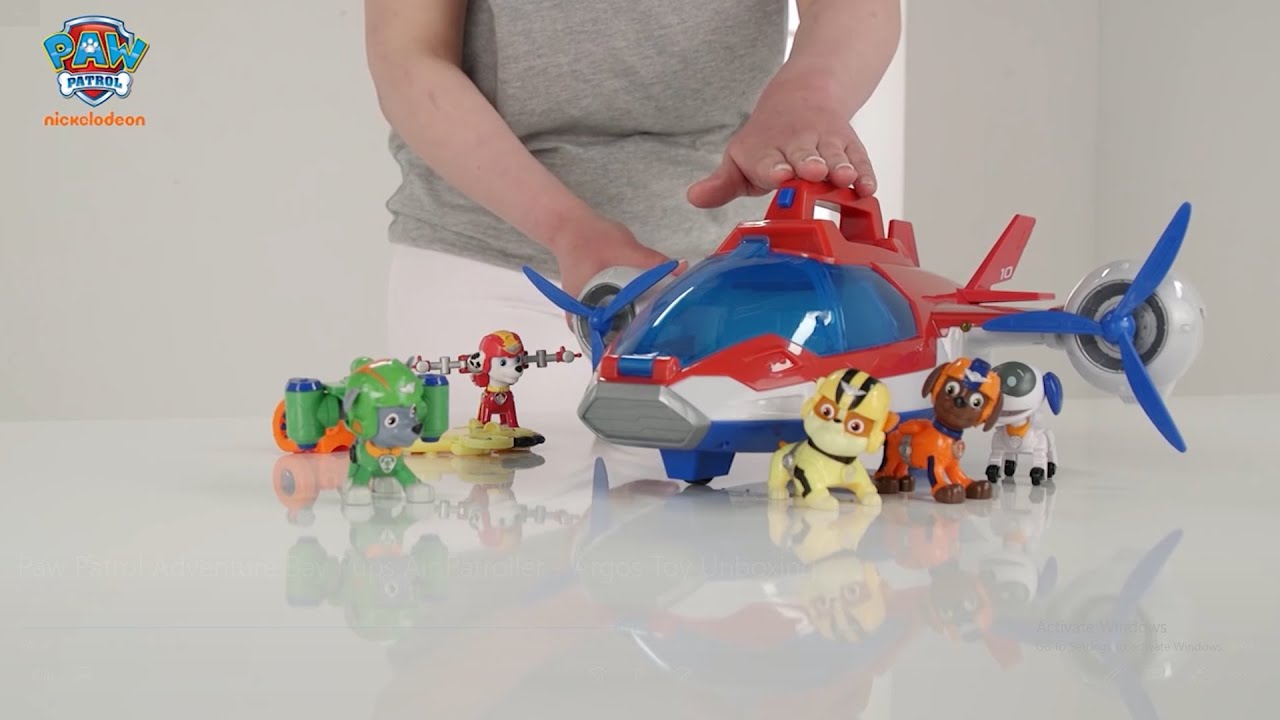 Toy Unboxing - Paw Patrol Adventure Bay Pups Air Patroller