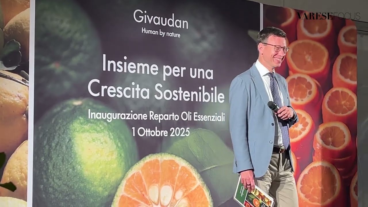 Givaudan inaugura una nuova linea produttiva in Italia