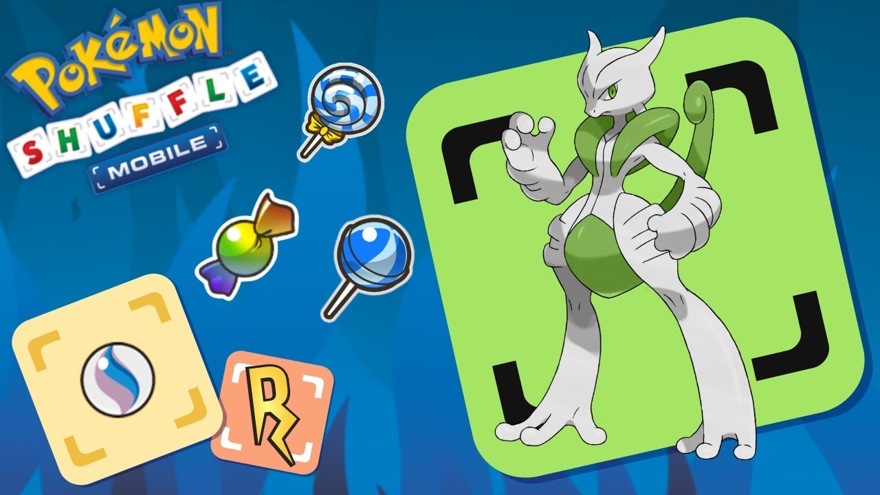Pokémon Shuffle Mobile | MEGA-MEWTWO X SHINY Competición