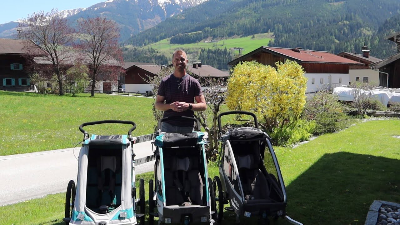 Qeridoo Fahrradanhänger im direkten Vergleich - Youtube