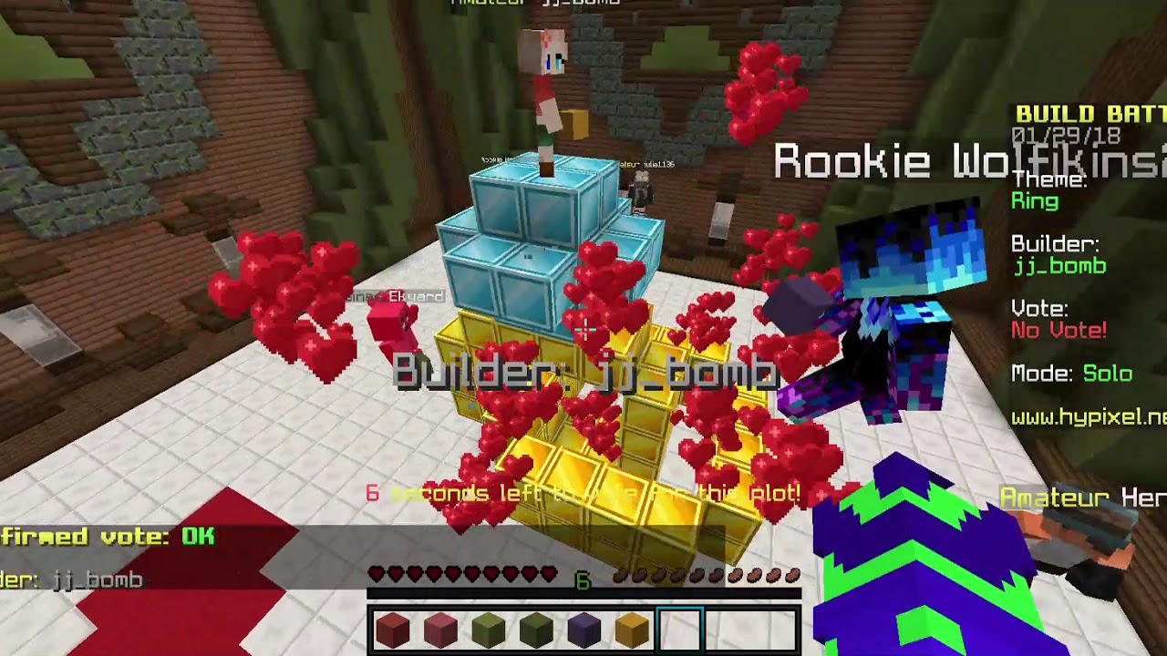 winning a game of build battle
