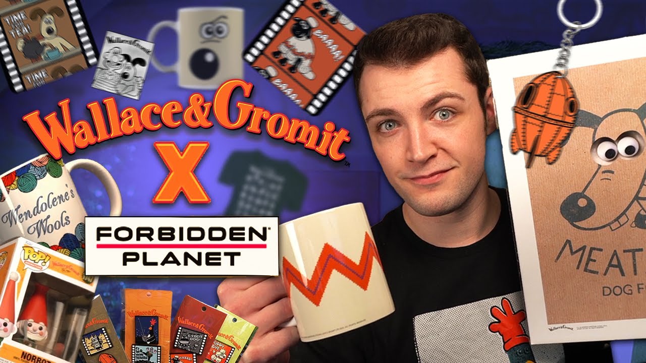Unboxing the New Wallace & Gromit Range from Forbidden Planet! | Some Boi Online