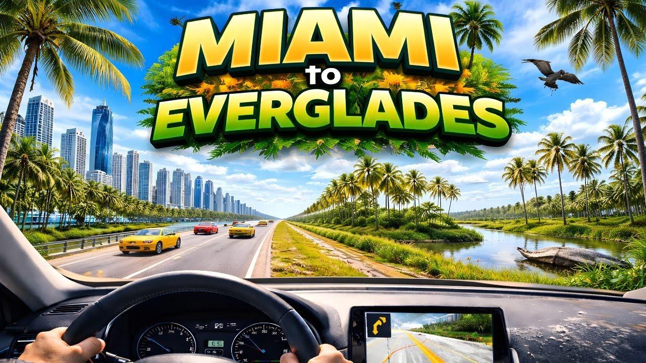Fantastic Drive from Miami to the Everglades at Sunset Will Take Your Breath Away | Scenic Florida