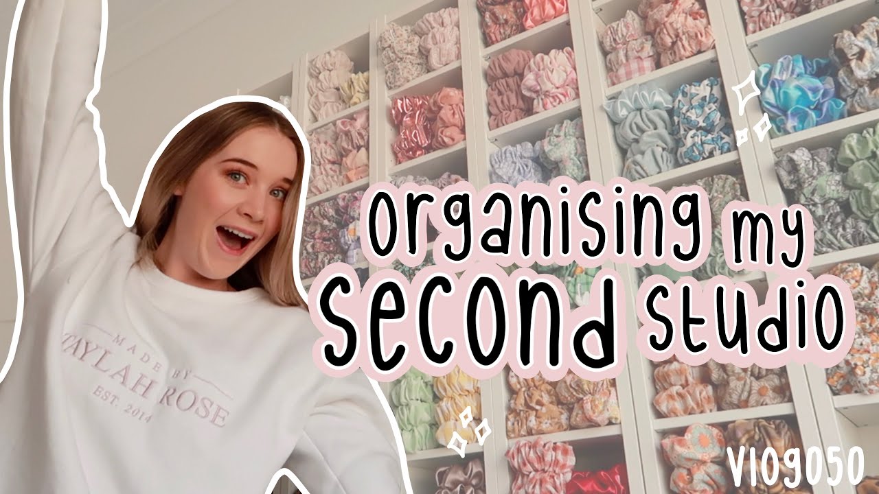 I got a second studio room! Building Ikea furniture, organising my craft studio space VLOG 050