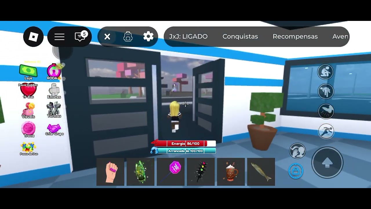 Eu estou a cidade de vilões (Baddies Roblox).
