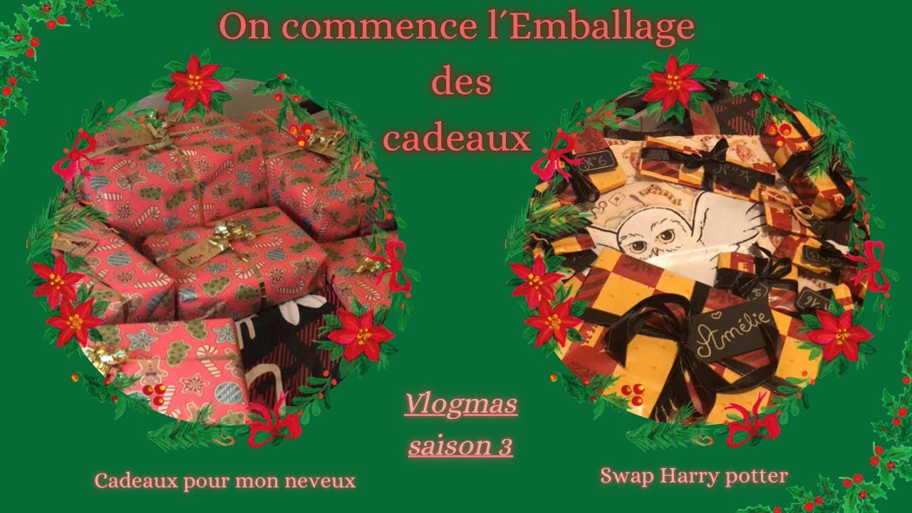 Vlogmas N’8 : On commence à emballer les cadeaux pour friendzgiving !!!!!