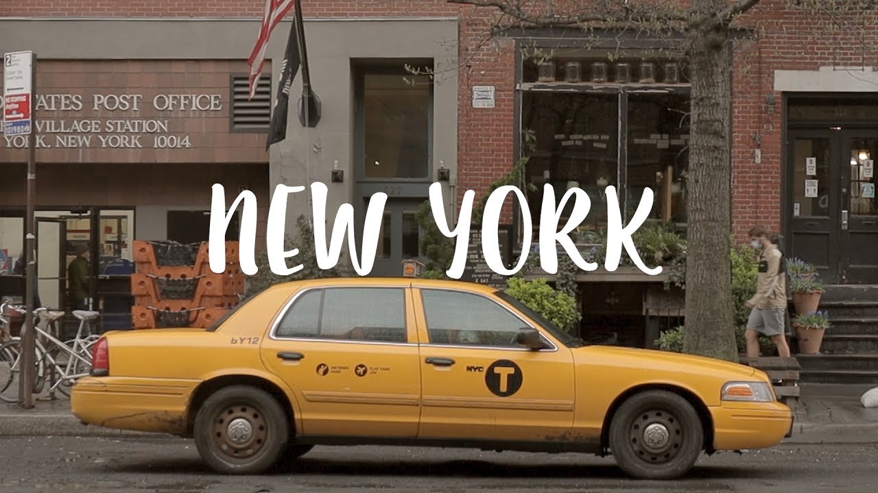 Living in New York VLOG / Weekend Brunch, Cherry Blossoms At Night, Manhattan Skyscrapers, Kitten