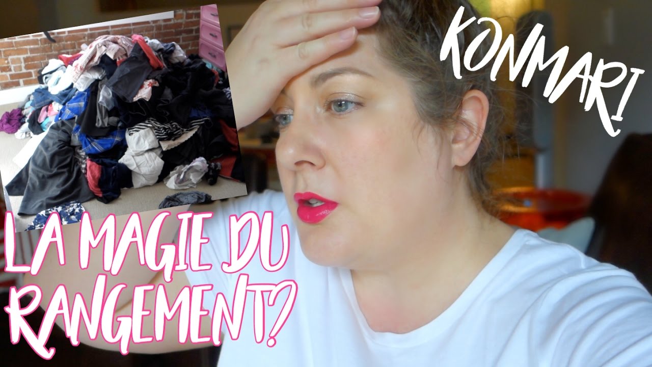 LA MÉTHODE KONMARI 👚👗👒 LA MAGIE DU RANGEMENT - VÊTEMENTS (Vlog)